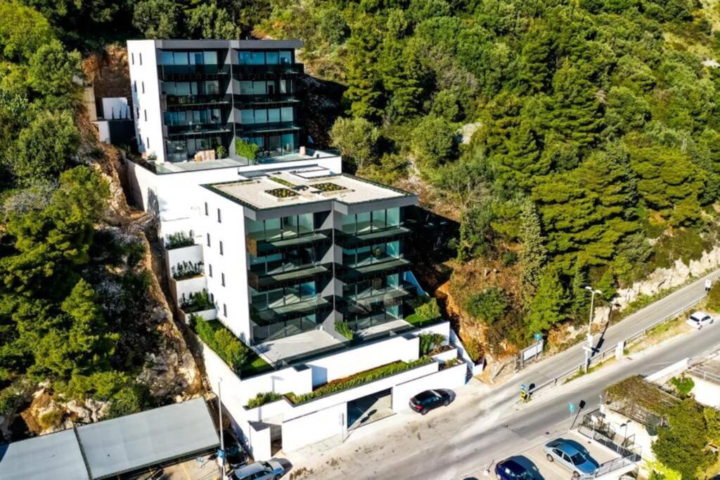 New&Luxury 5* With An Amazing View - Pure Apartment ดูบรอฟนิก ภายนอก รูปภาพ
